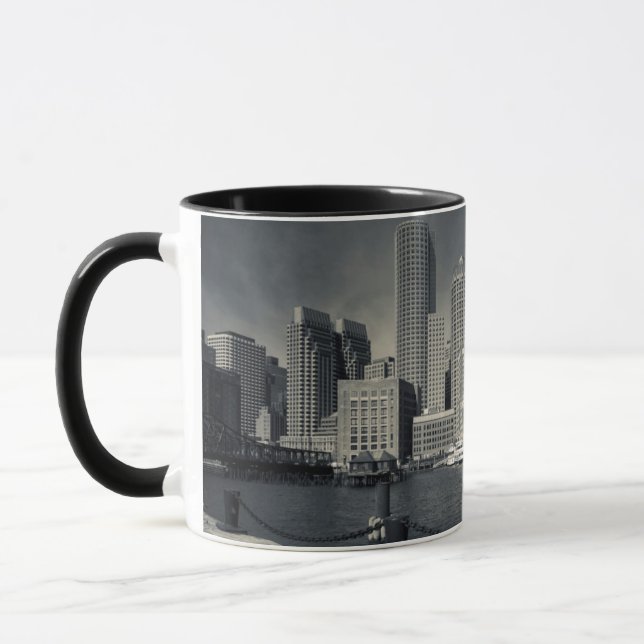 Taza Massachusetts, Boston, edificios Rowe's Wharf (Izquierda)