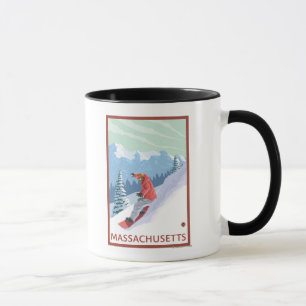 Taza MassachusettsSnowboarder Scene