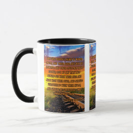 Taza Mateo 13:15 Biblia KJV versus foto de dos tonos
