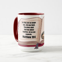 Mateo 19:6 Mug