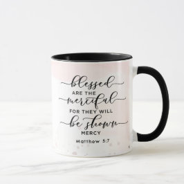 Taza Mateo 5:7 Bendecidos son los misteriosos versos de