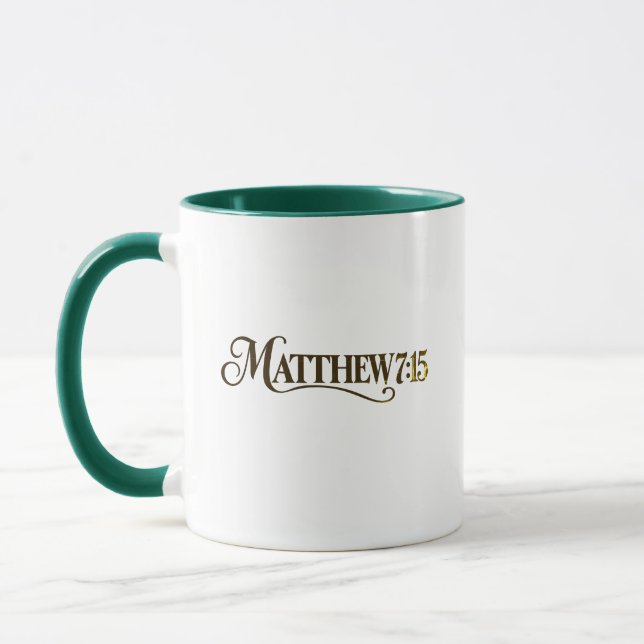 Taza Mateo 7:15 (Izquierda)
