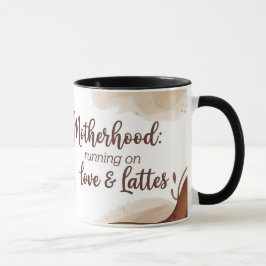 Taza Maternidad Amor y café latente Mug