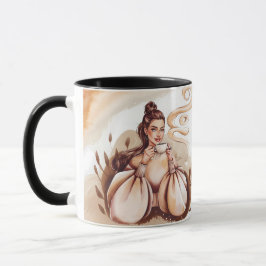 Taza Maternidad Amor y café latente Mug