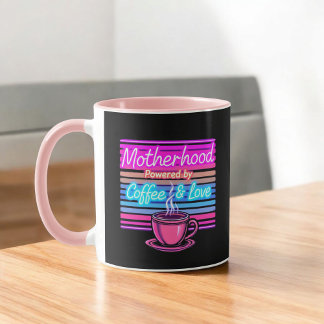 Taza Maternidad impulsada por el café | Dia divertida d