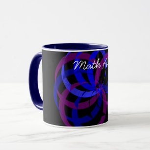 Taza Math Art Ring Coffee Mug