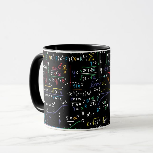 Taza Mathematik Geometrie Schüler Lehrer (Anverso izquierdo)