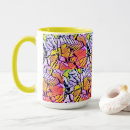 Taza ¡Matices y plumas!