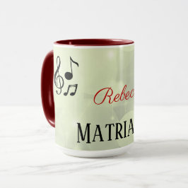 Taza Matriarca musical personalizada