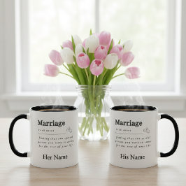 Taza Matrimonio, Citas Divertidas Para El Marido Y La E