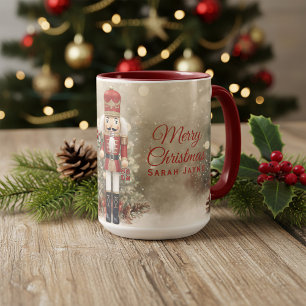 Taza Matrimonio personalizado de los cazadores de nuece