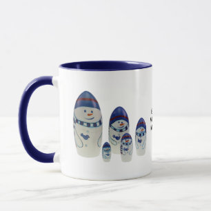 Taza Matrjoschka, Matryoshka, de Babuschka,