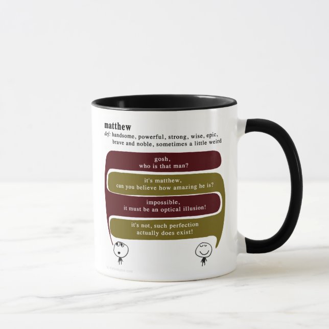Taza matthew (Derecha)