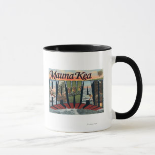 Taza Mauna Kea, Hawaii - escenas grandes de la letra