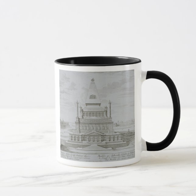 Taza Mausoleo de Halicarnassus, Bodrum, Turquía, de ' (Derecha)