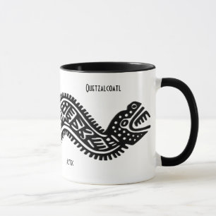 Taza Mayan antiguo