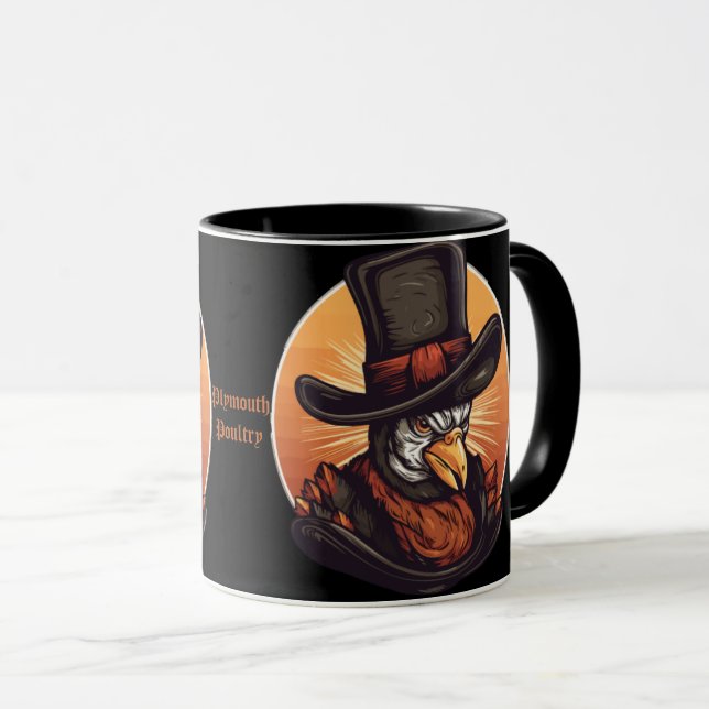 Taza Mayflower Gobbler (Anverso derecho)