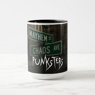 Taza Mayhem y Caos de Punksters