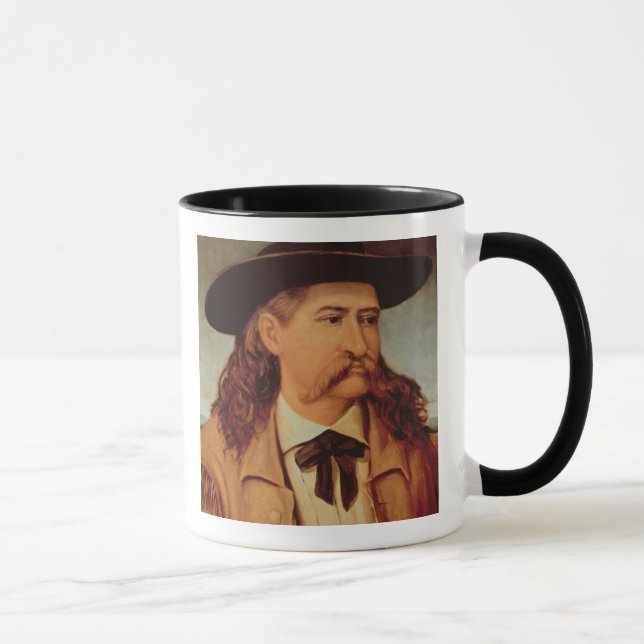 Taza Mayordomo "Bill salvaje" Hickok (1837-76) 1874 de (Derecha)