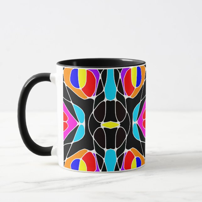 Taza Mazipoodles Neuro Art - Arcoiris 1 (Izquierda)