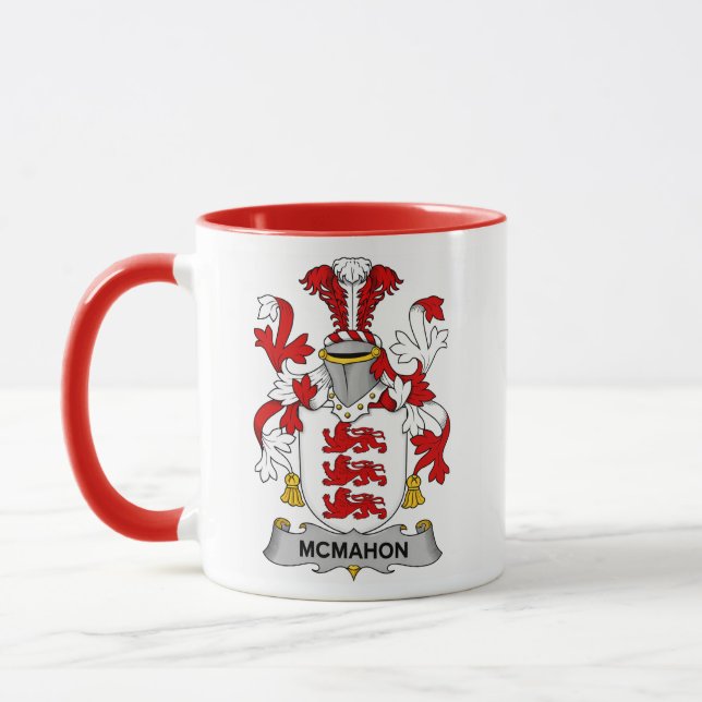Taza Mc Mahon Family Coat of Arms Coffee Mug (Izquierda)