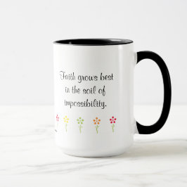 Taza MDillon diseña Faith Mug