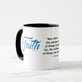 Taza MDILLONDESIGNS.COM presenta #FAITH Scripting