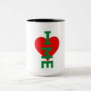 Taza Me amo el tazón de café