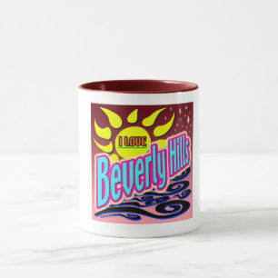 Taza "¡Me encanta Beverly Hills" Night Sunshine Cup!