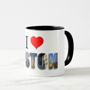 Taza Me encanta Boston Massachusetts Travel City Photo