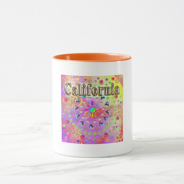Taza ME ENCANTA California Lucky Golden Mug (Centro)