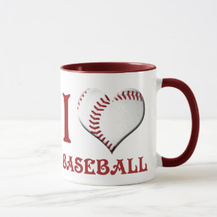 Taza Me encanta el béisbol