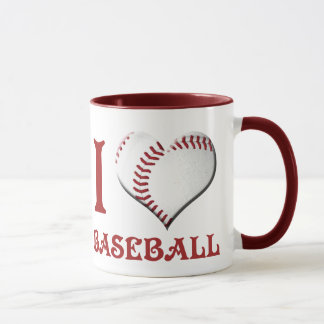 Taza Me encanta el béisbol