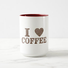 Taza Me encanta el café Mug