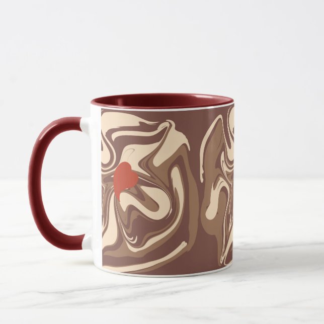 Taza Me encanta el capuchino (Izquierda)