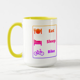 Taza Me encanta el ciclismo