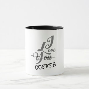 Taza Me encanta el humor gracioso del café