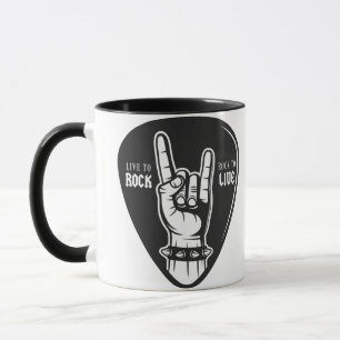 Taza Me encanta el rock
