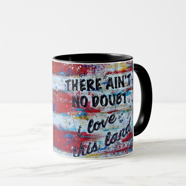 Taza Me encanta esta tierra (Anverso derecho)