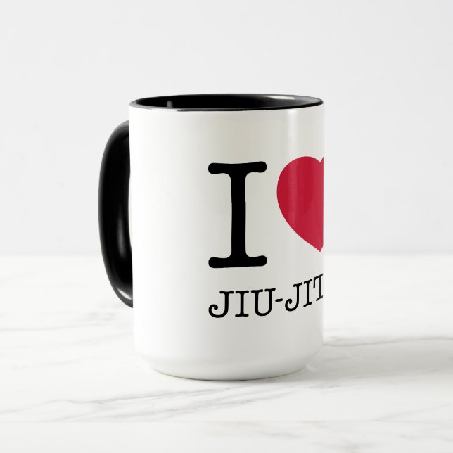 TAZA ME ENCANTA JIU JITSU (Anverso izquierdo)