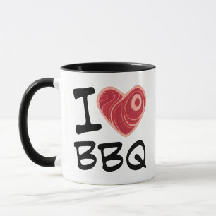 Taza Me encanta la barbacoa
