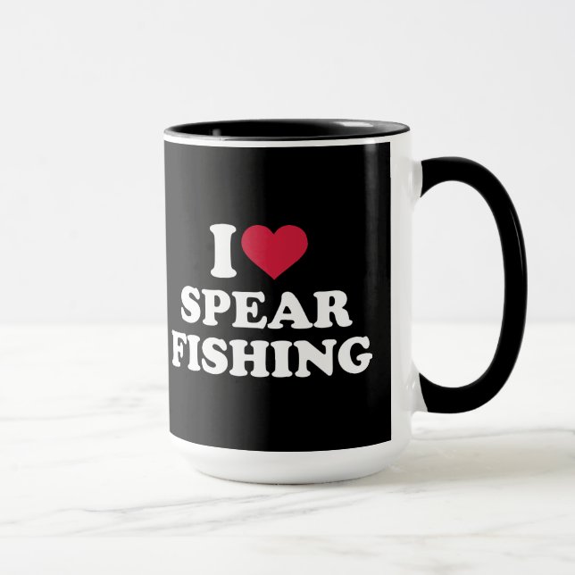 Taza Me encanta la pesca de punta (Derecha)