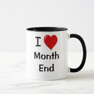 Taza Me Encanta Mes Terminar Cita Contable Cruel Funny