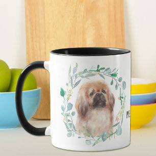 Taza Me encanta mi café pekinés
