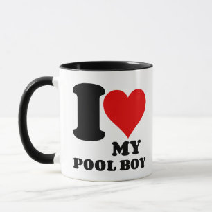 TAZA ME ENCANTA MI CHICO DE PISCINA