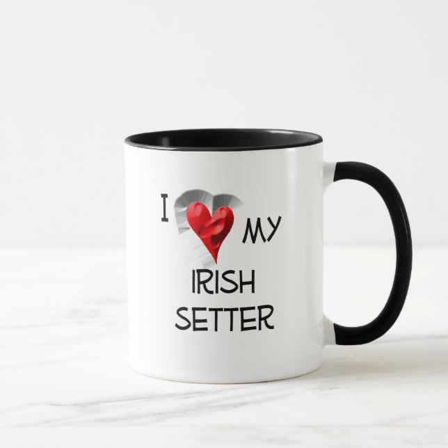 Taza Me encanta mi estilo irlandés (Derecha)