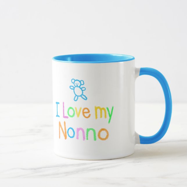 Taza Me encanta mi Nonno (Derecha)
