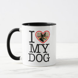 Taza Me Encanta Mi Perro Personalizado
