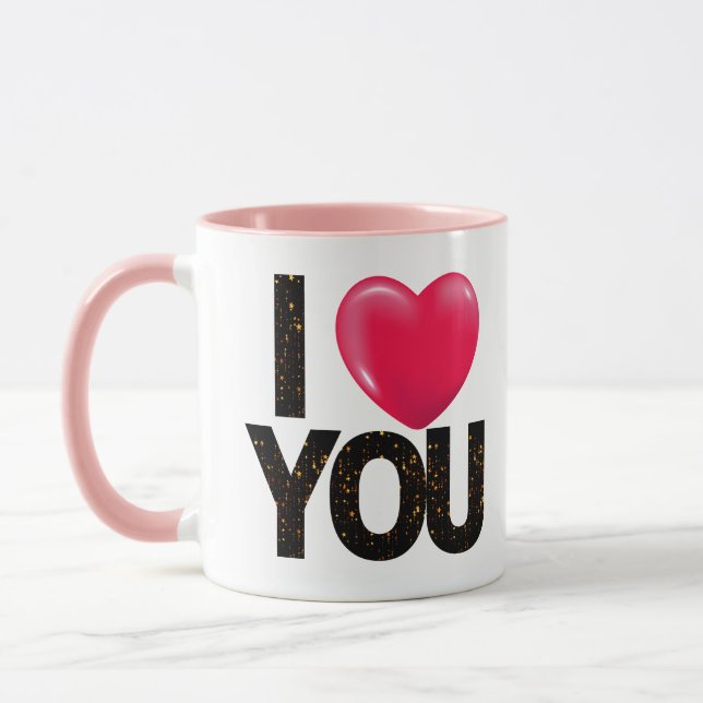Taza ME ENCANTA NO REEMBOLSAR El día de San Valentín re (Izquierda)