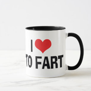 Taza Me encanta peerse - Humor divertido de pedos